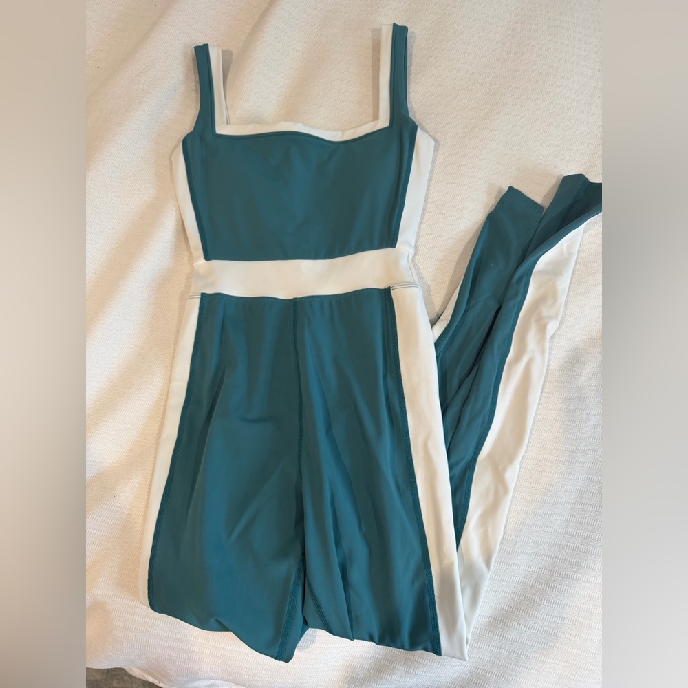 Yellow the Label Green Bodysuit